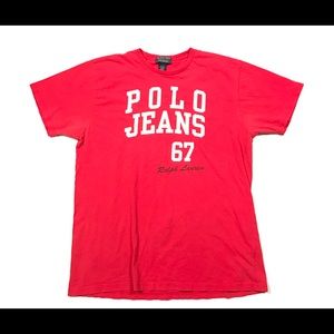 Vtg Polo Jeans Ralph Lauren Shirt 90s Sport MEDIUM